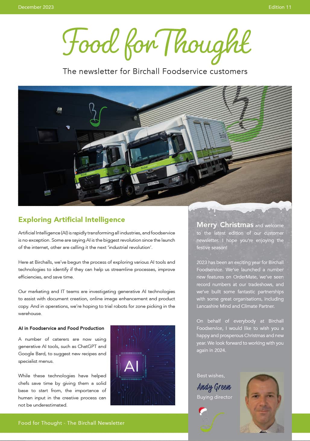 Resources Birchall Foodservice