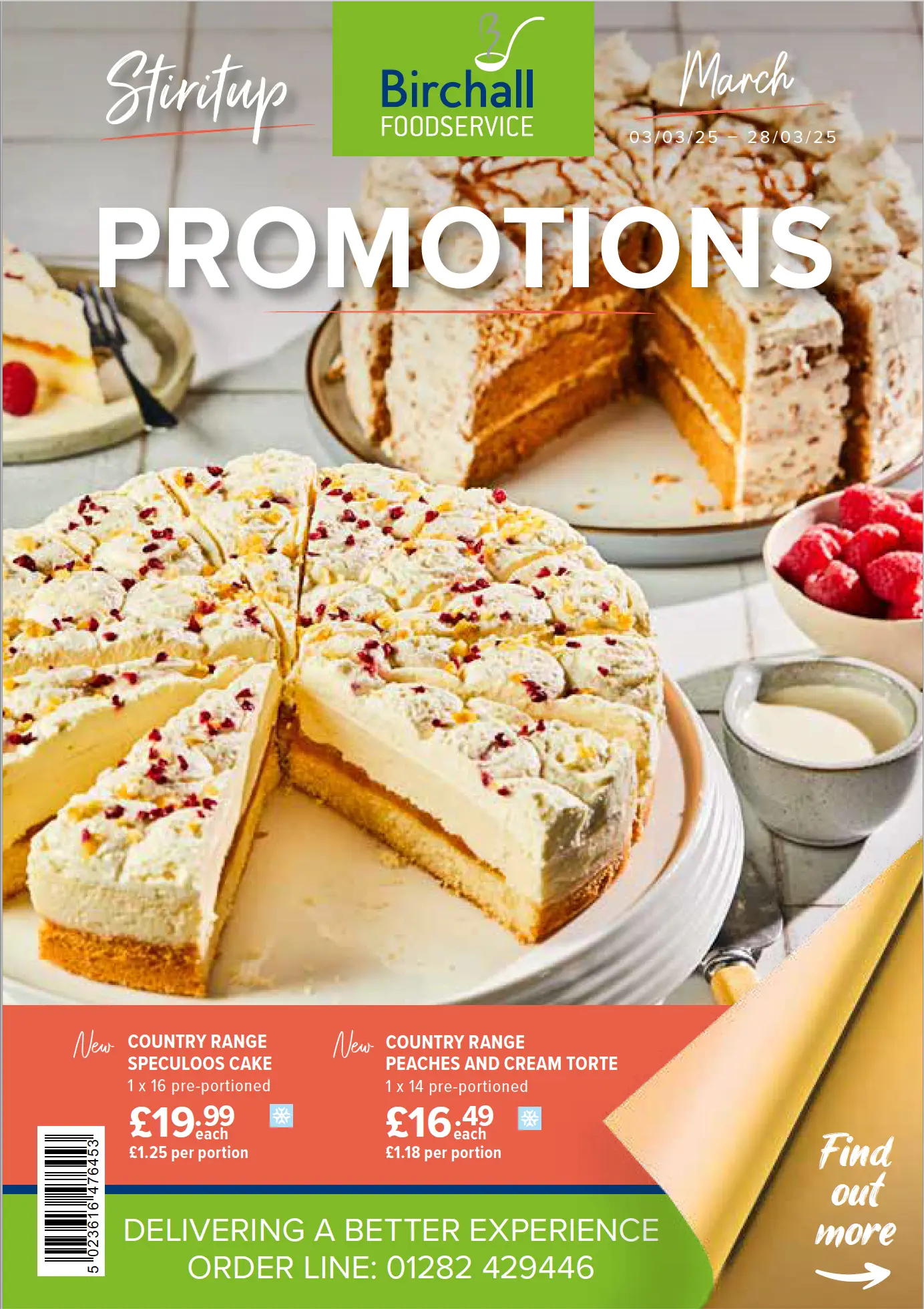 cakes on a table